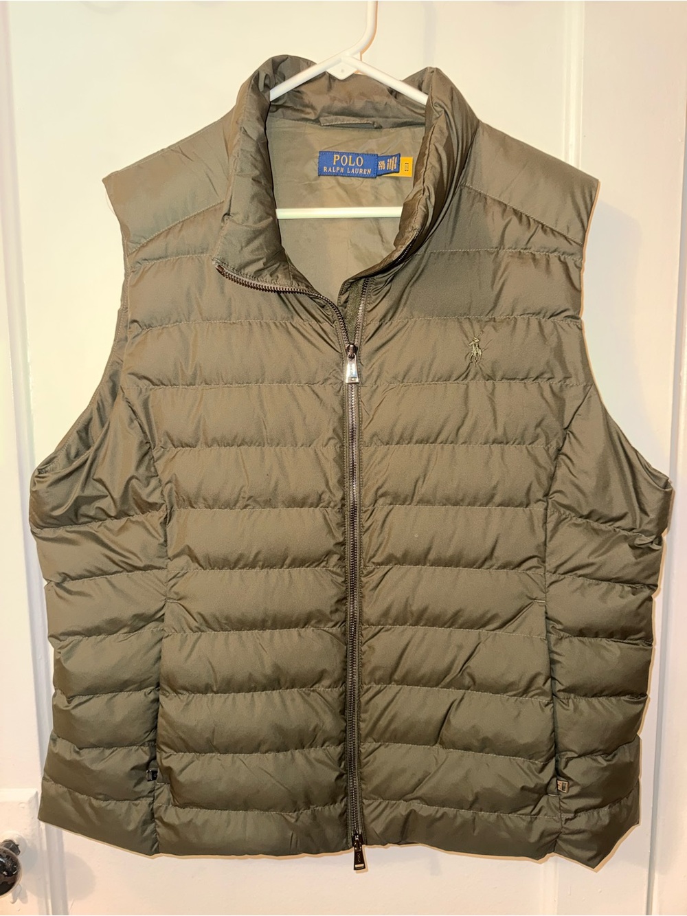 Polo by Ralph Lauren Olive Packable Down Vest